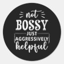 Suche nach bossy aufkleber Lustig