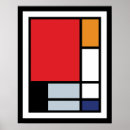Suche nach piet mondrian poster Blau