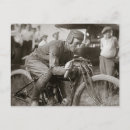 Suche nach vintage motorräder postkarten Foto