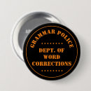 Suche nach grammatikpolizei buttons Lehrerin