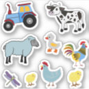 Suche nach farms aufkleber Hühner