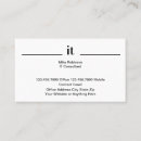 Suche nach computer technologie visitenkarten Berater