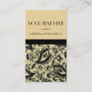 Suche nach schwarzes und tan visitenkarten Damast