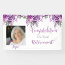 Suche nach lila blumen banner Foto