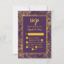 Suche nach lila rsvp karten Lila und gold