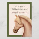 Suche nach palomino einladungen Pony