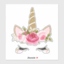 Suche nach rosa einhorn aufkleber Mädchen