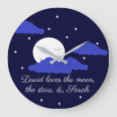 Suche nach der mond und die sterne wanduhren Vollmond