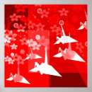Suche nach japanisches origami poster Krane