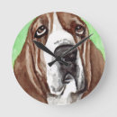 Suche nach basset wanduhren Tiere