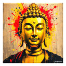 Suche nach goldener buddha poster Frieden