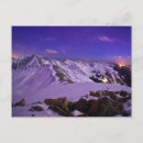 Suche nach bergspitzen postkarten Fotografie