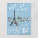 Suche nach liebe paris i sie postkarten Vintag