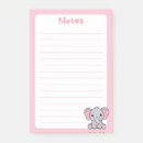 Suche nach niedliche elefanten post it Rosa