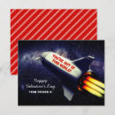 Suche nach rakete retro postkarten Outer space