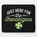 Suche nach irischer klee mousepads Glücklich