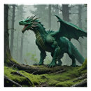 Suche nach grüner drache poster Drachenkunst