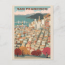 Suche nach san francisco skyline postkarten Retro