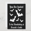 Suche nach vampire halloween einladungen Fledermäuse
