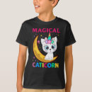 Suche nach katze und einhorn tshirts Regenbogen