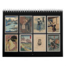 Suche nach japanische kunst kalender Vintag
