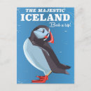 Suche nach papageientaucher postkarten Island