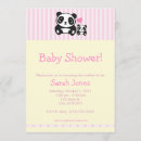 Suche nach rosa panda einladungen Party