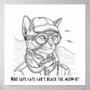 Suche nach meow poster Schwarz