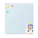Suche nach regenbogen einhorn notizblock Kawaii