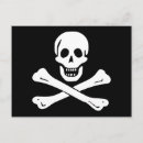 Suche nach piratenflagge postkarten Schädel