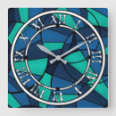 Suche nach geometrische muster wanduhren Für sie/ihn