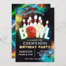 Suche nach bowling einladungen Von neon bowling