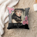 Suche nach schwarz weiße streifen kissen Für sie