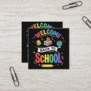 Suche nach zurück zur schule visitenkarten Schullehrer