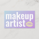 Suche nach lippen visitenkarten Makeup künstler
