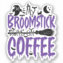 Suche nach broomstick aufkleber Hexerei