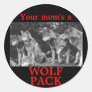 Suche nach wolfsrudel aufkleber Satz