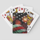 Suche nach feuerwerk spielkarten Amerikanische flagge