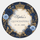 Suche nach blaue schmetterlinge aufkleber Quinceañera