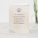 Suche nach beileids karten wohnen zuhause Hund