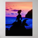Suche nach mermaid poster Silhouette