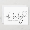 Suche nach oh babykarten Babyparty
