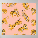 Suche nach rosa tiger poster Muster