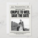 Suche nach kreativ save the date Einmaliges