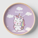 Suche nach kawaii einhorn wanduhren Für kinder