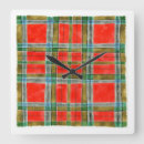 Suche nach schotten poster wanduhren Kariert