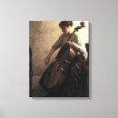 Suche nach cello leinwandbilder Frau