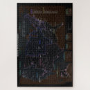 Suche nach regionen puzzle Map