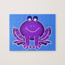 Suche nach niedlicher frosch puzzle Für kinder