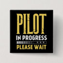 Suche nach des pilot buttons Flugzeug